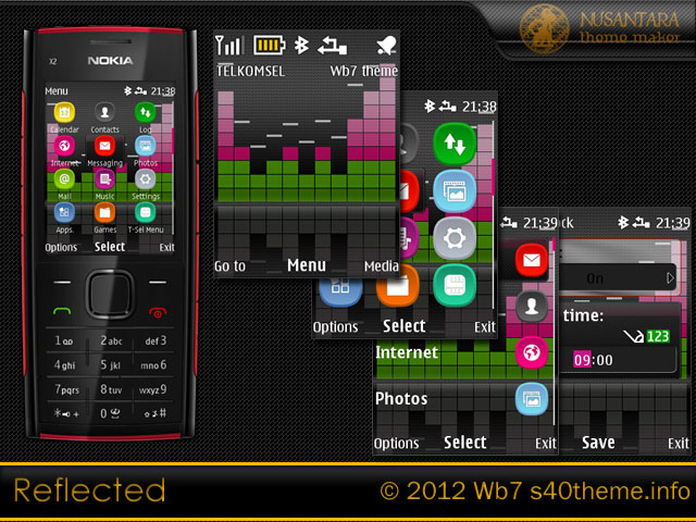 Nokia Asha free themes download Dertz